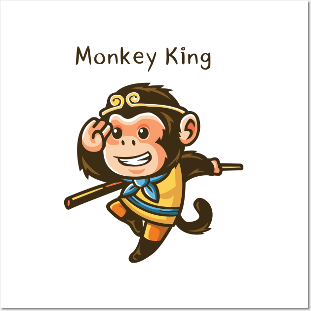 Monkey King Wall Art by playmanko
